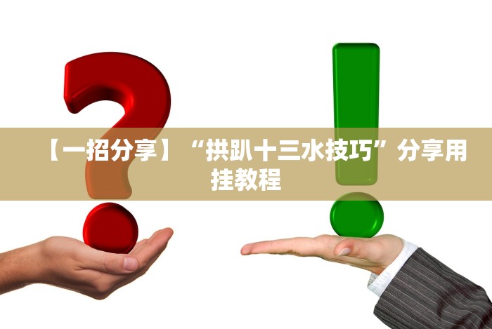 【一招分享】“拱趴十三水技巧”分享用挂教程