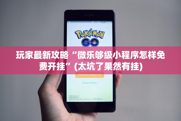 玩家最新攻略“微乐够级小程序怎样免费开挂”(太坑了果然有挂)