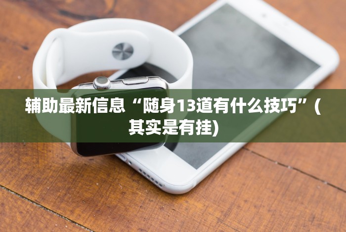 辅助最新信息“随身13道有什么技巧”(其实是有挂)