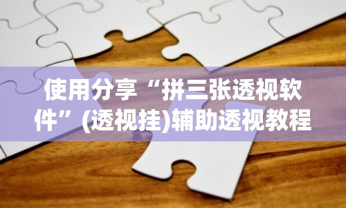 使用分享“拼三张透视软件”(透视挂)辅助透视教程